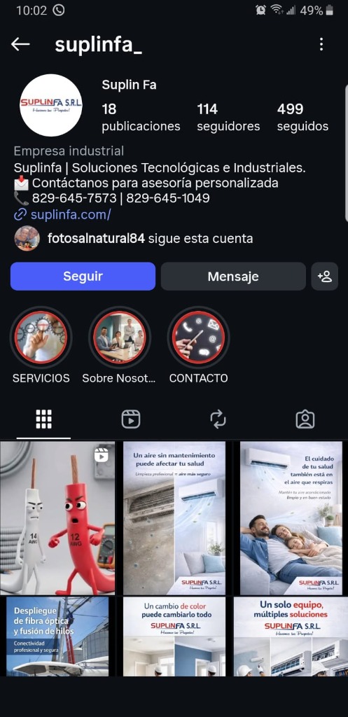 Suplinfa Antes