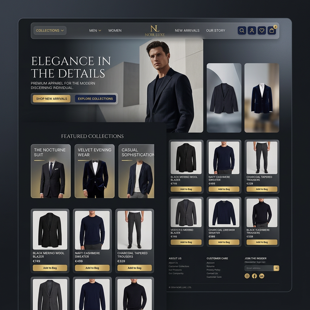 Plantilla E-Commerce Premium