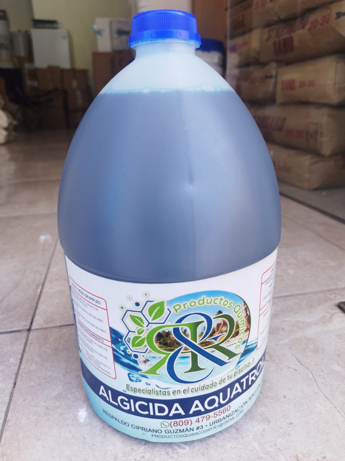 Algicida Aquatrol de Soluciones Acuaticas Rivera Rijo